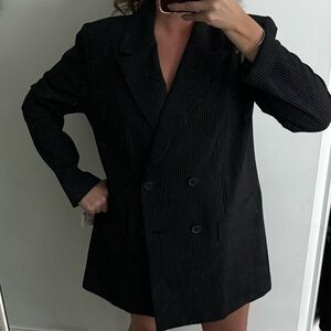 Open edit blazer oversized